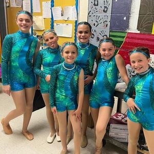 Wish Sea Glass Sequin Leotard